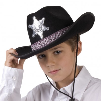 Cowboyhut mit Stern für Kinder